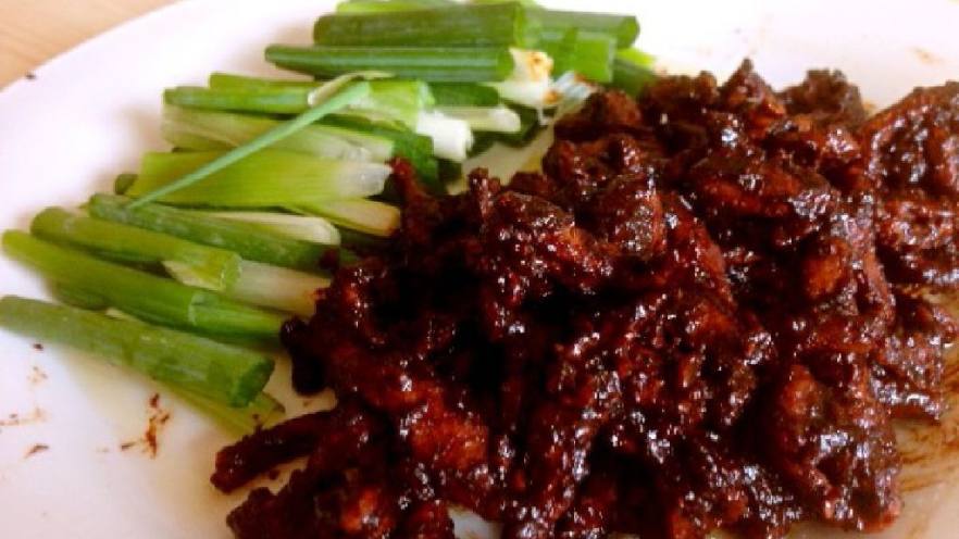 京酱肉丝