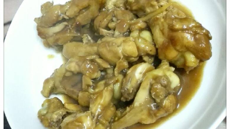 酱油焖小鸡腿