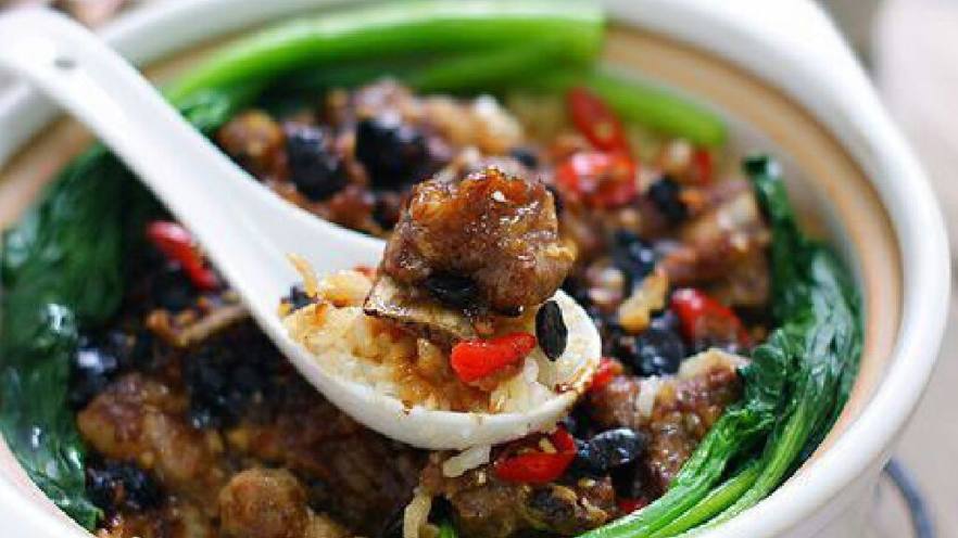 排骨煲仔饭