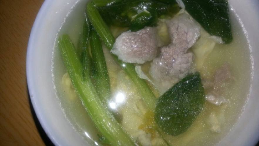 瘦肉蛋花汤
