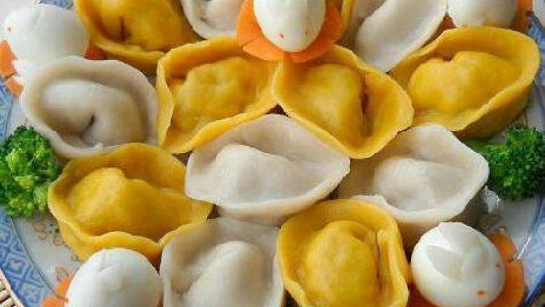 招财进宝 金银元宝饺子