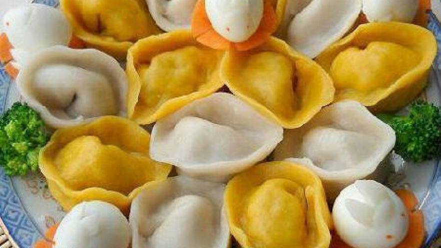 招财进宝 金银元宝饺子