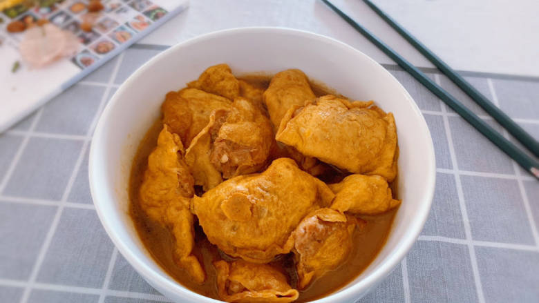 红烧蛋饺子