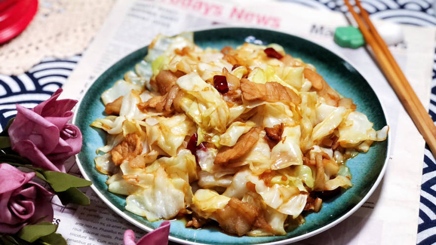 干煸圆白菜