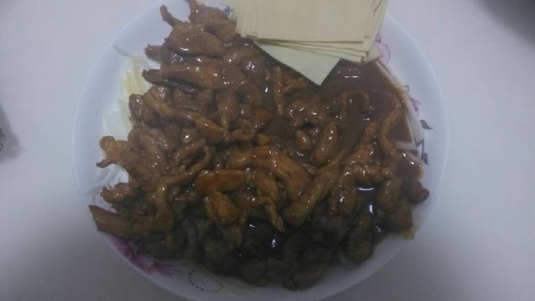 京酱肉丝