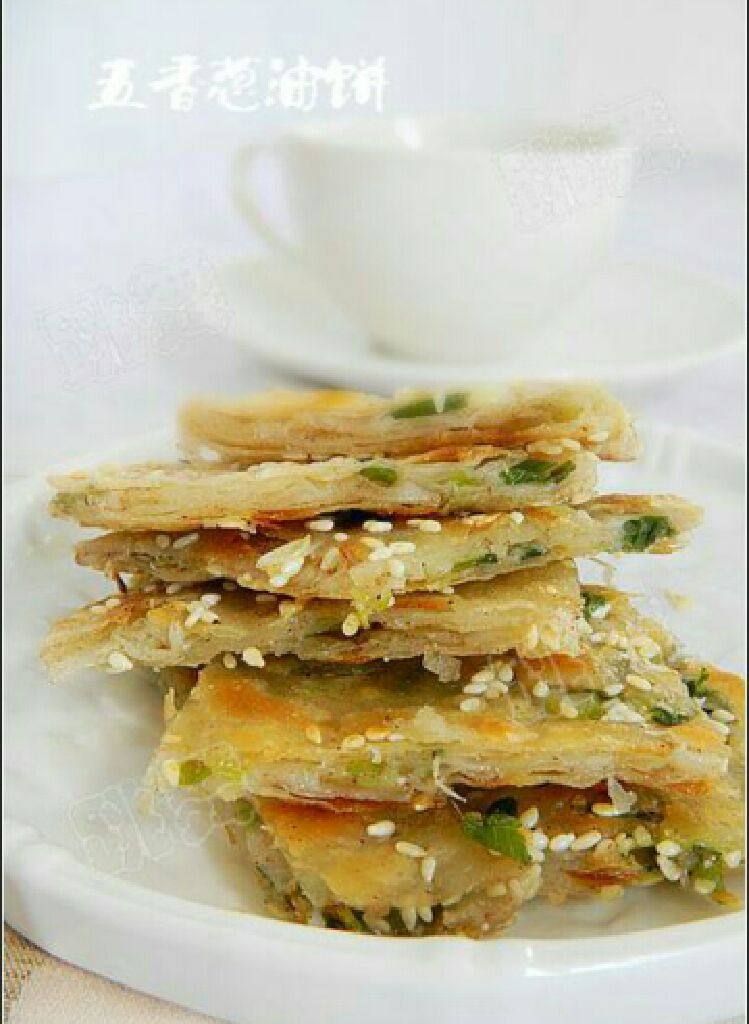 电饼铛五香葱油饼