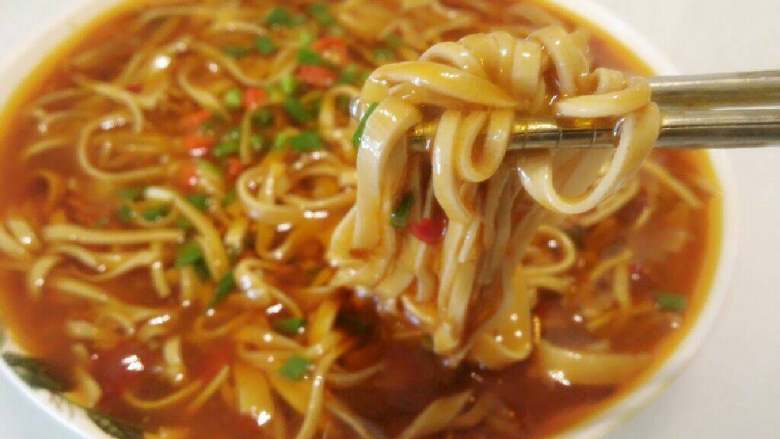 麻辣煮千张(豆腐皮),麻辣鲜香,好吃!