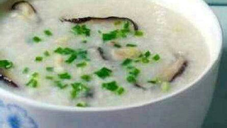 香菇鱼片粥