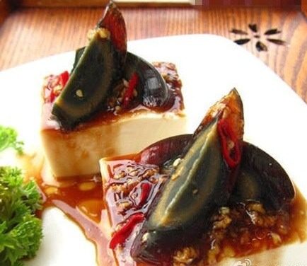 皮蛋豆腐