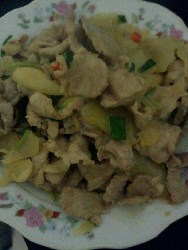 酸菜炒瘦肉