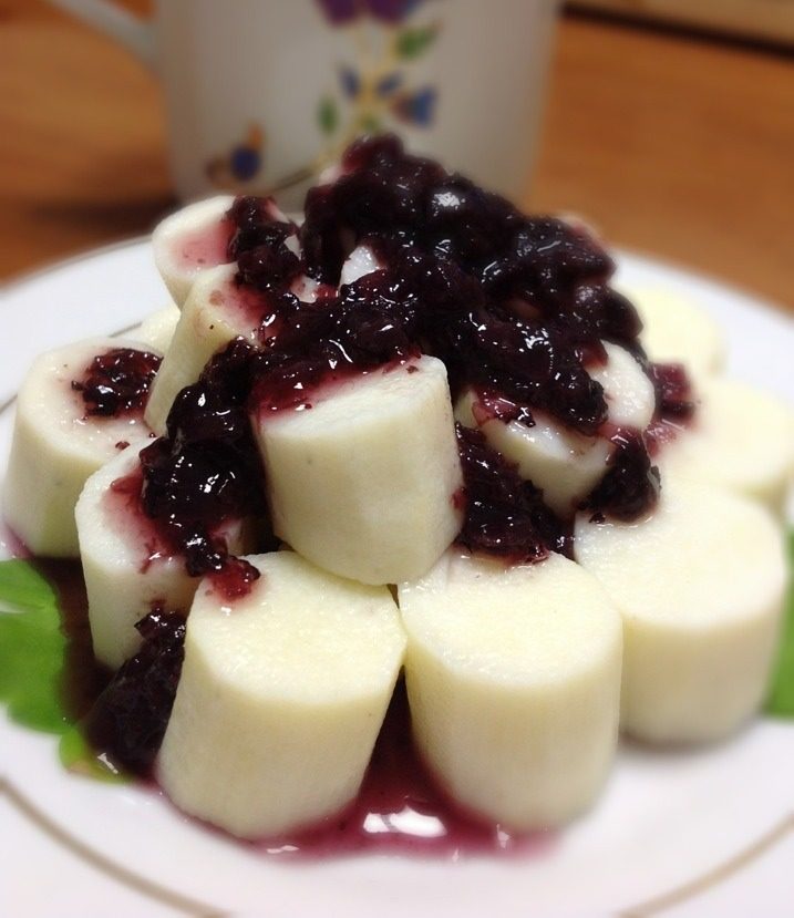 蓝莓山药
