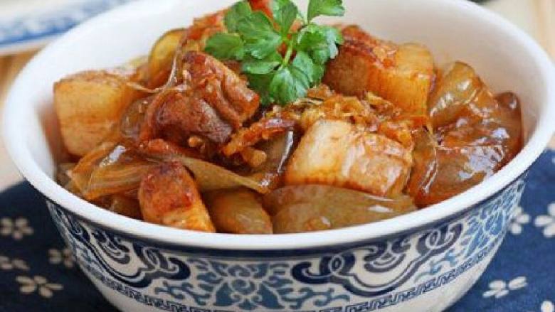酸菜猪肉炖粉条