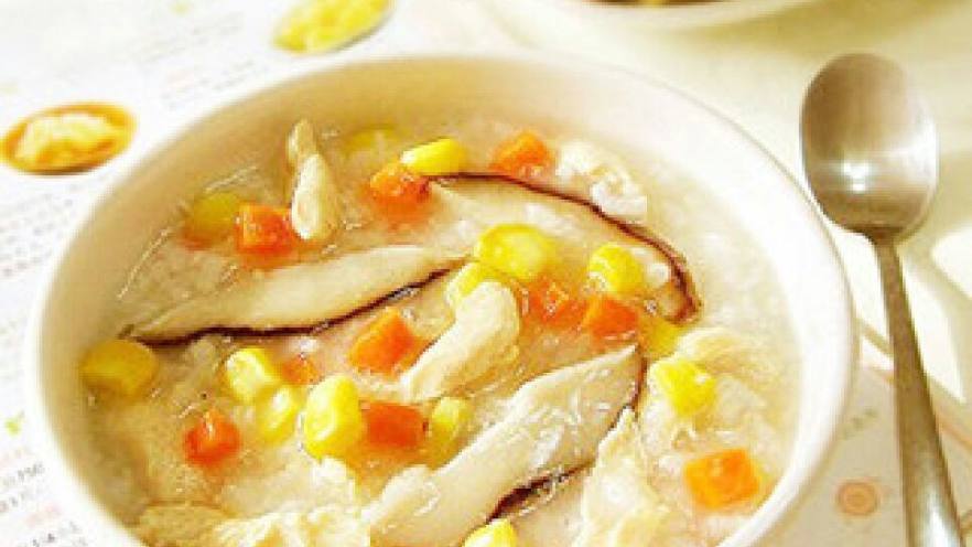 香菇瘦肉粥
