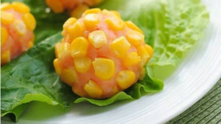 玉米虾球