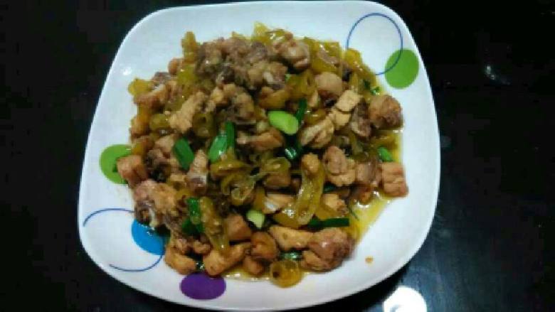 浸辣椒炒鸡胸肉