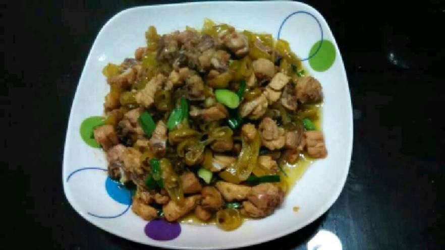 浸辣椒炒鸡胸肉