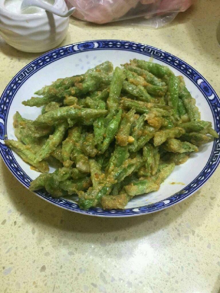 鸭黄豆角