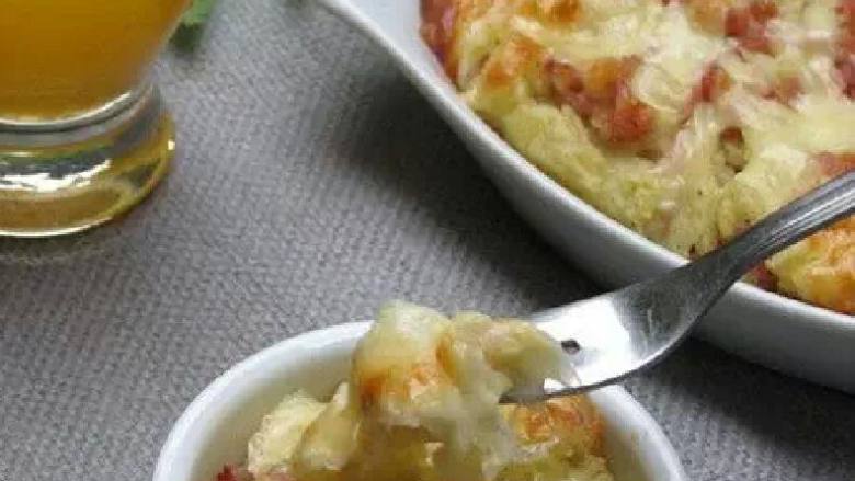 芝士培根焗薯蓉