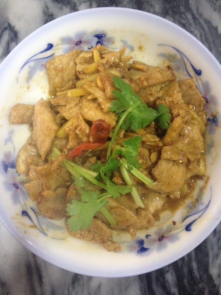 酱爆瘦肉