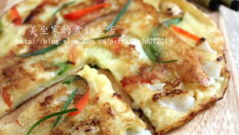 海鲜煎饼