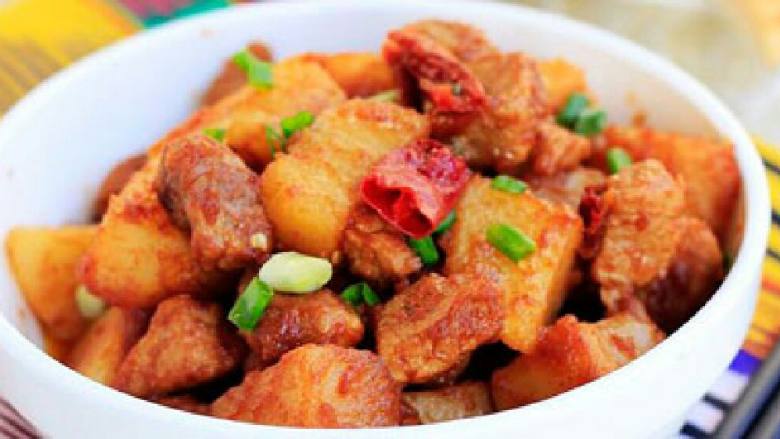 土豆烧羊肉
