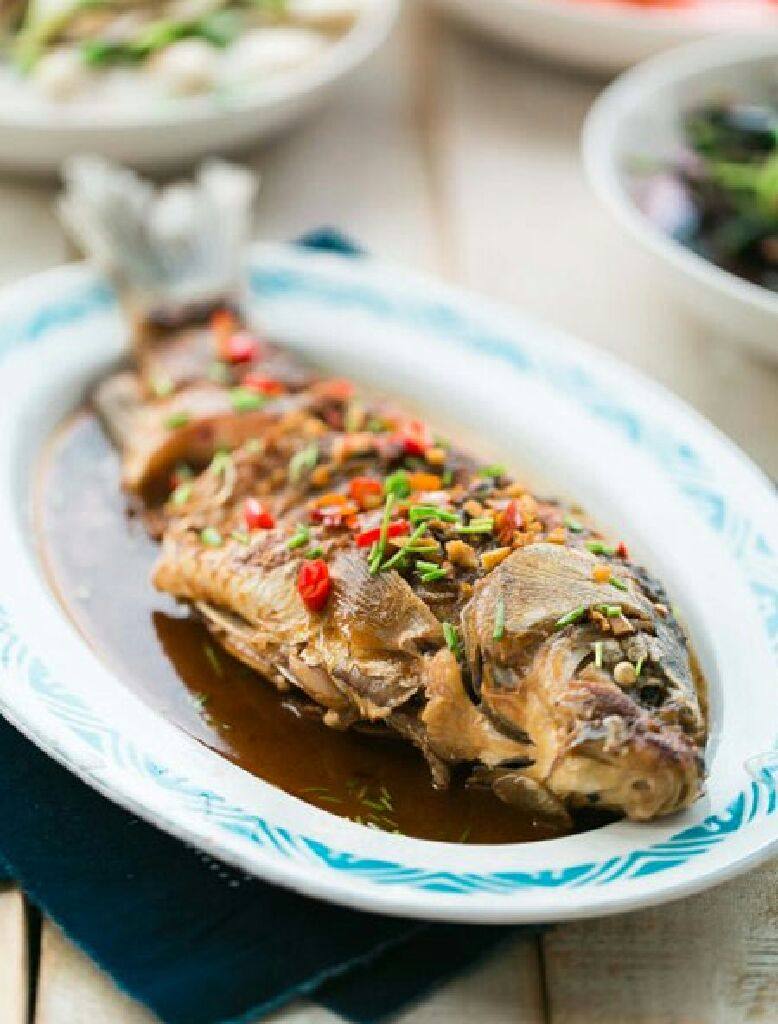 豆瓣酱红烧鱼
