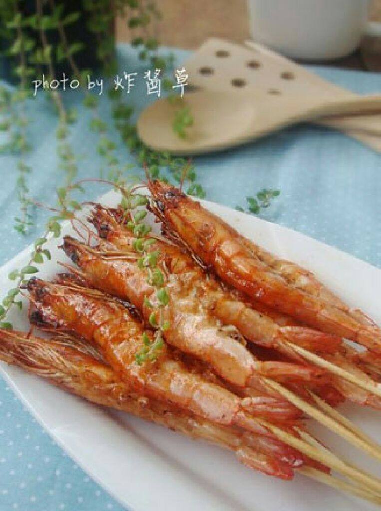 叉烧串串虾