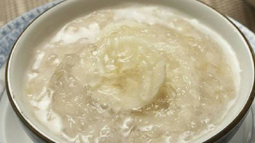 牛奶香蕉玉米糊