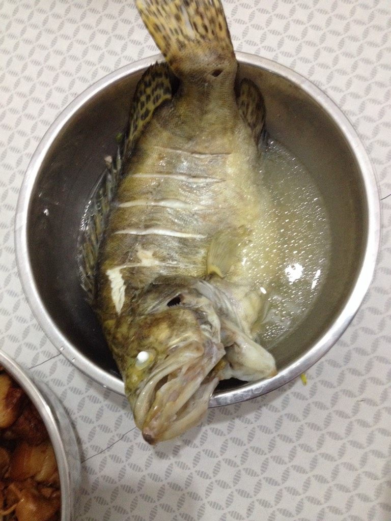 清蒸鳜鱼,然后上蒸锅，大火20分钟，熄火，闷15分钟。即可。