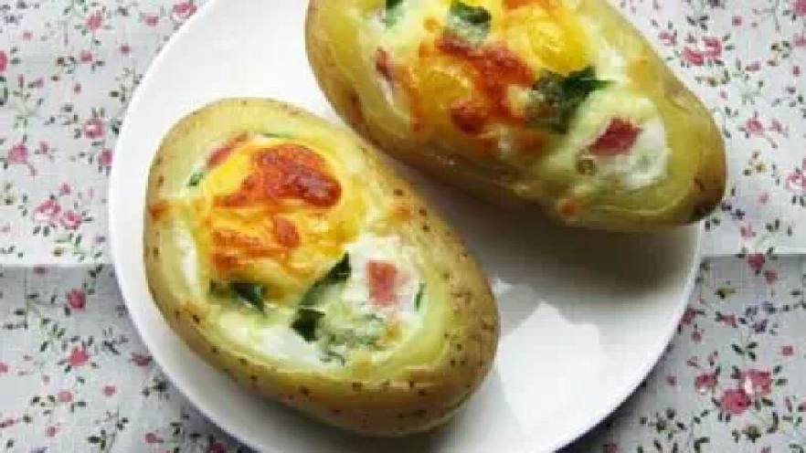 培根芝士焗土豆