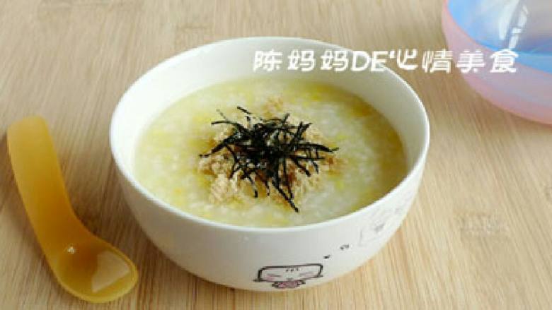 海苔肉松粥