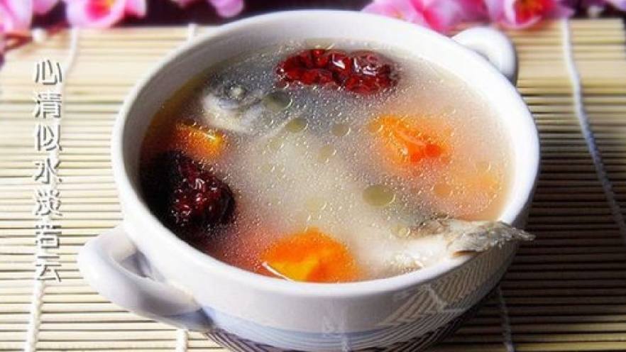 红枣鲫鱼木瓜汤