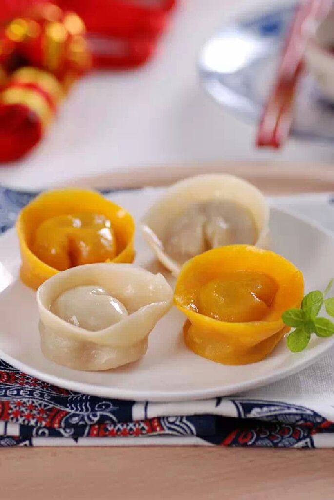 金银元宝饺子