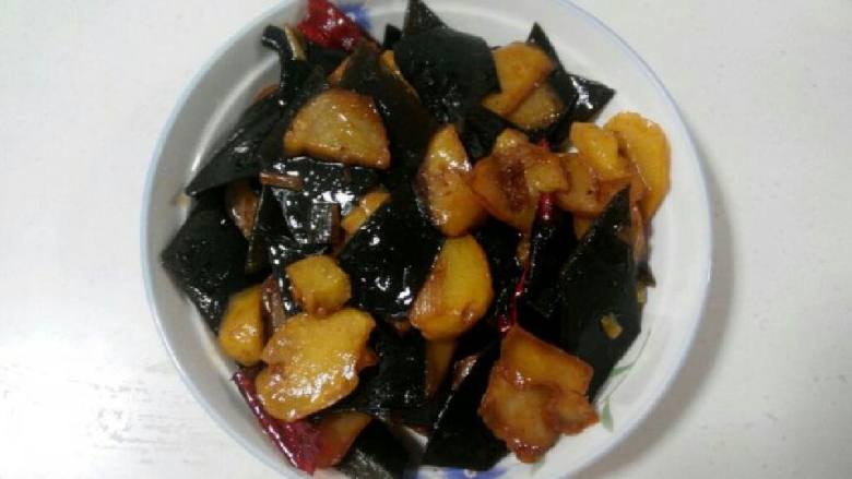 土豆烧海带