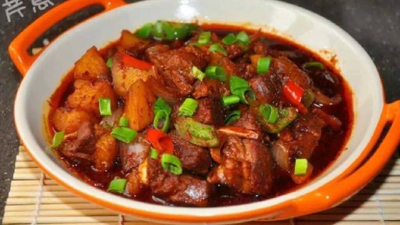 香辣羊肉煲