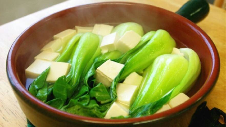 青菜豆腐汤
