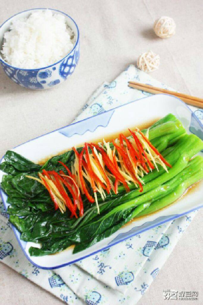白灼菜心

