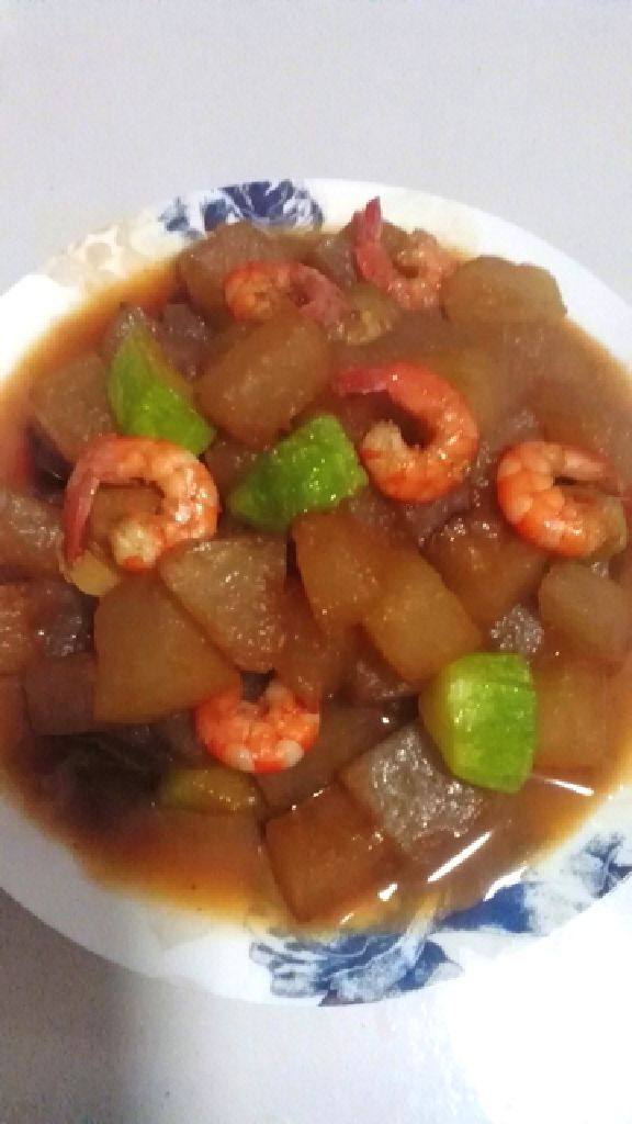 红烧冬瓜虾仁