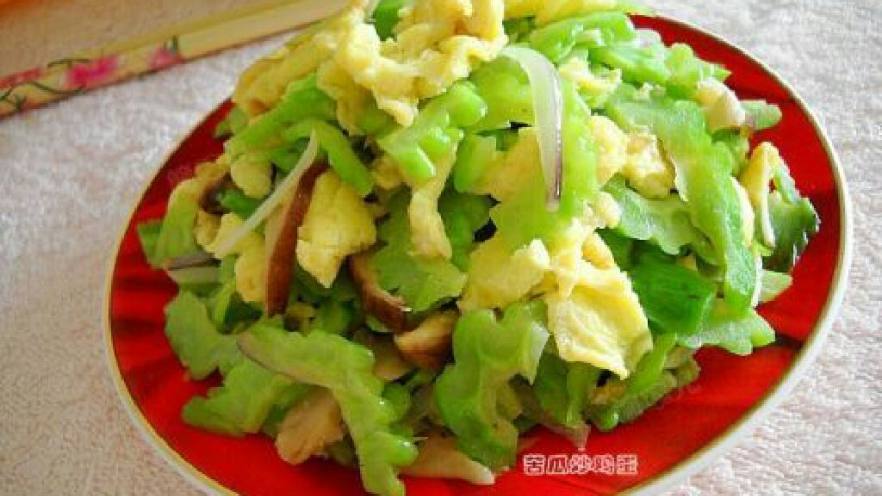 苦瓜炒蛋