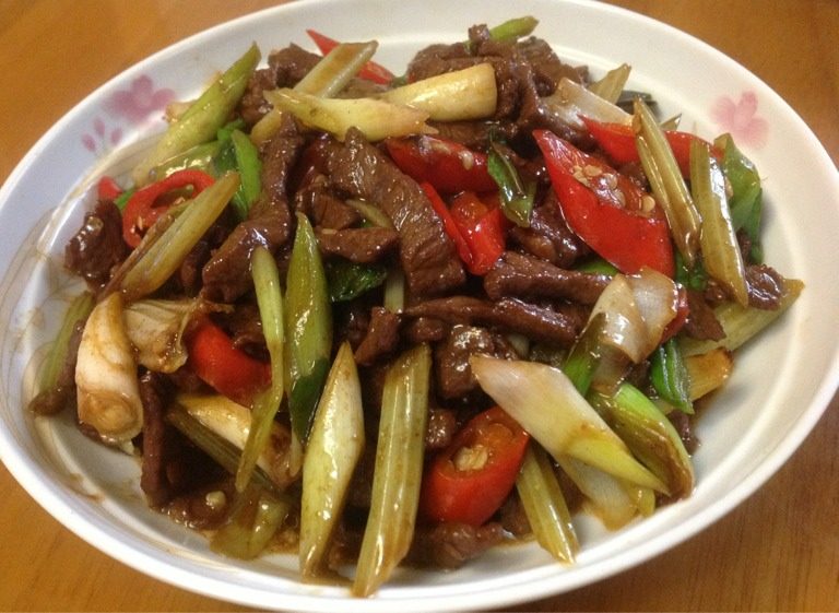 小炒牛肉