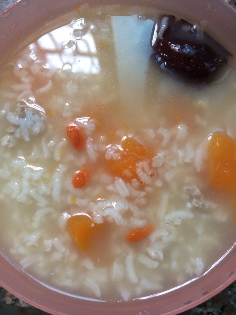 木瓜瘦肉红枣粥