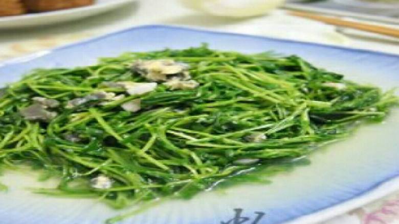 上汤红豆苗