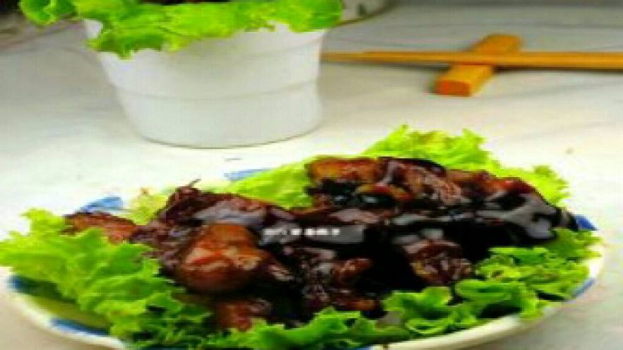 照烧鸡腿生菜卷