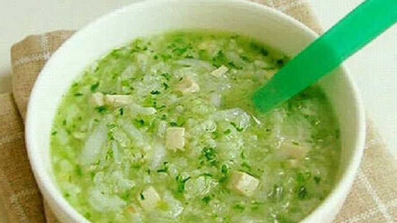 鱼泥豆腐青菜粥