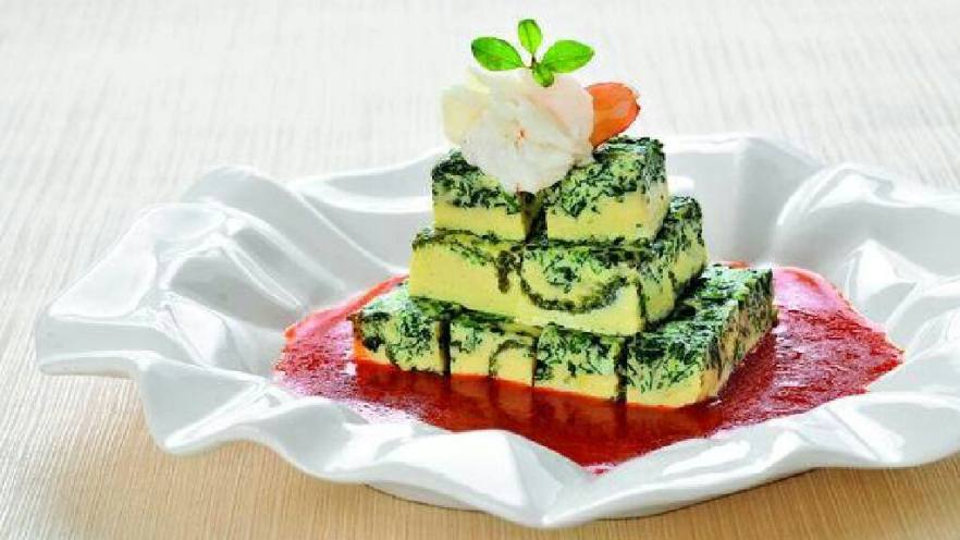 鲜虾海苔豆腐