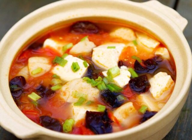 番茄鱼丸豆腐汤