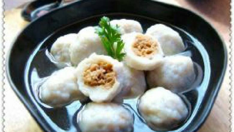包心鱼丸