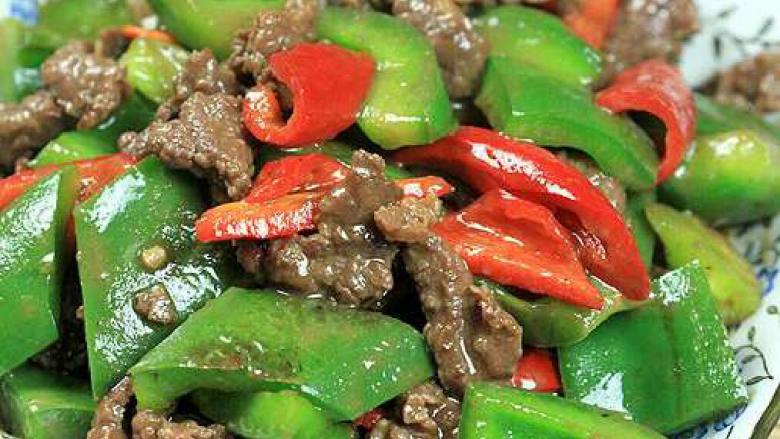 青椒炒牛肉