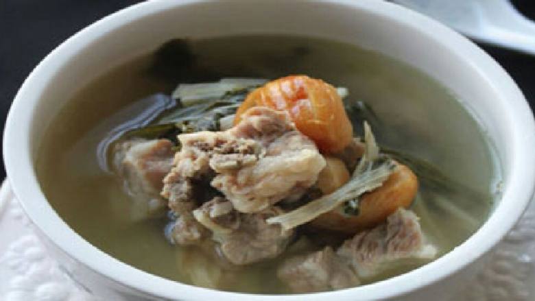 咸菜排骨汤