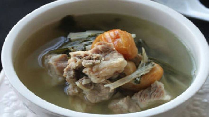 咸菜排骨汤
